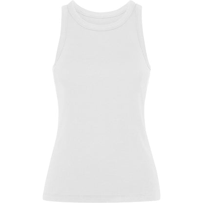 Roly Dribe women's T-shirt in white, ready for logo printing or embroidery