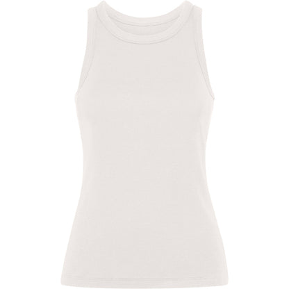 Roly Dribe women's T-shirt in vintage white, ready for logo printing or embroidery
