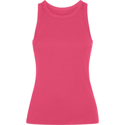 Roly Dribe women's T-shirt in raspberry, ready for logo printing or embroidery