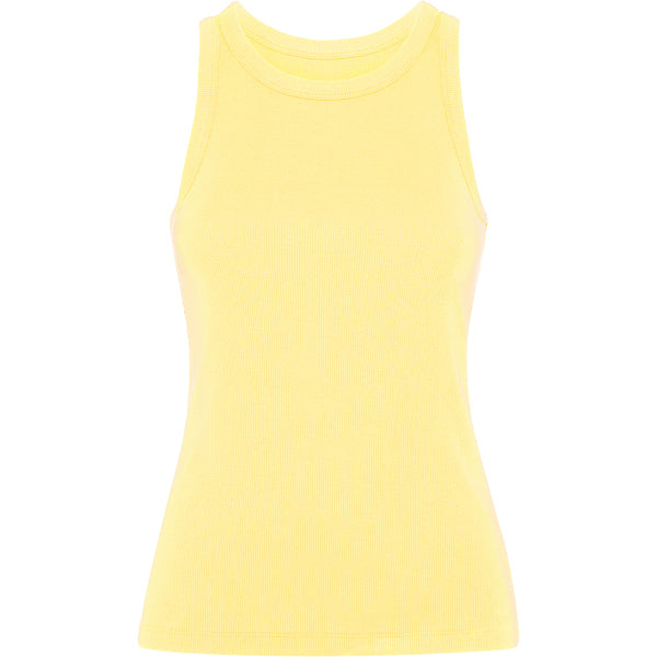 Roly Dribe women's T-shirt in sweet yellow, ready for logo printing or embroidery