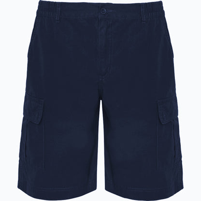 Roly WRK Amazonas men's shorts in navy blue, ready for logo printing or embroidery
