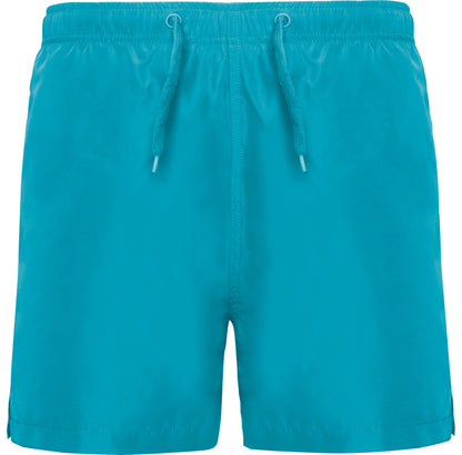 Roly Aqua men's swim shorts in turquoise, ready for logo printing or embroidery