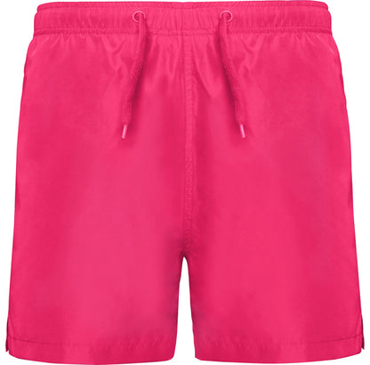 Roly Aqua men's swim shorts in fluor pink, ready for logo printing or embroidery
