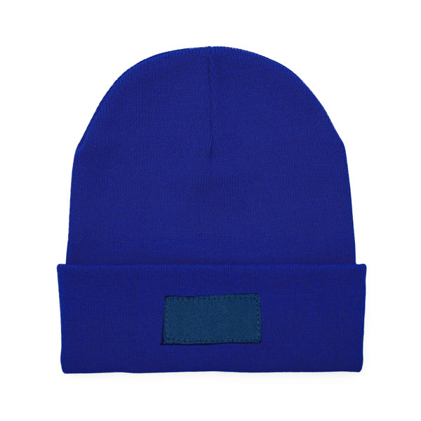 Stamina Bulnes acrylic beanie in royal blue, ready for logo printing