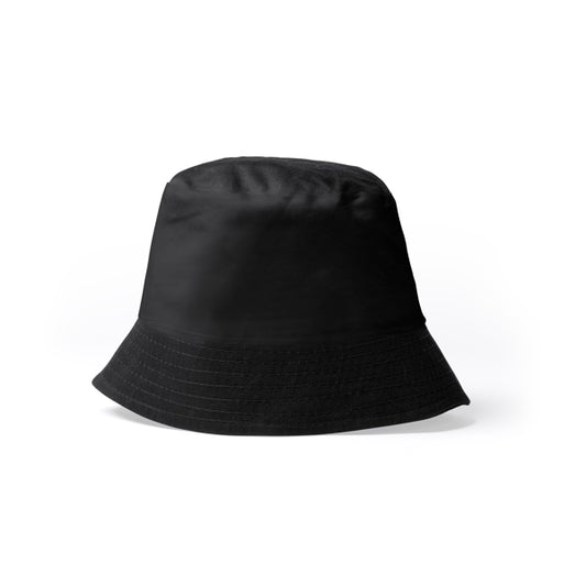 Stamina Bobin cotton bucket bob hat in black, ready for logo printing