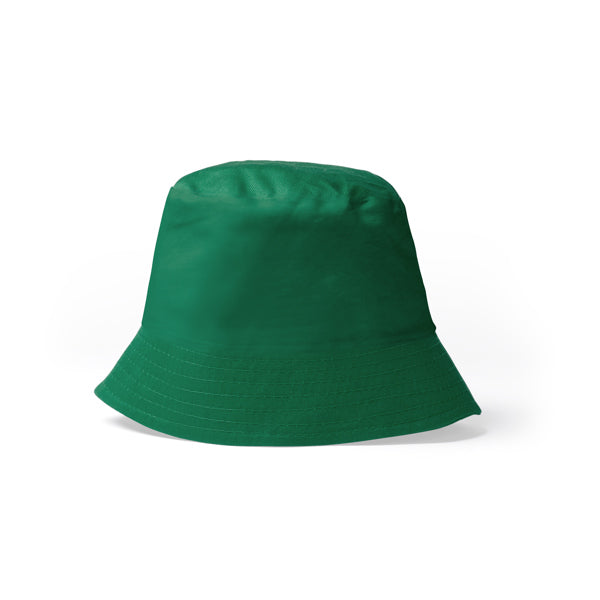 Stamina Bobin cotton bucket bob hat in fern green, ready for logo printing