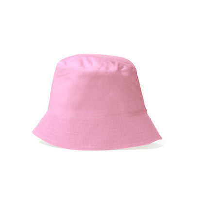 Stamina Bobin cotton bucket bob hat in light pink, ready for logo printing