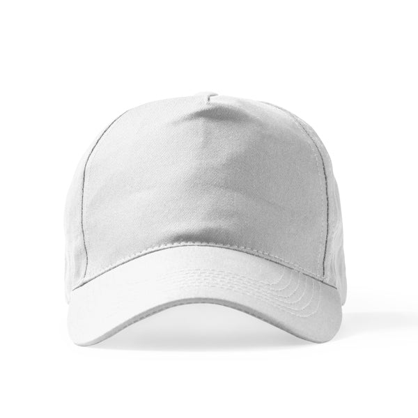 Stamina Fides recycled cotton cap in white, ready for logo printing