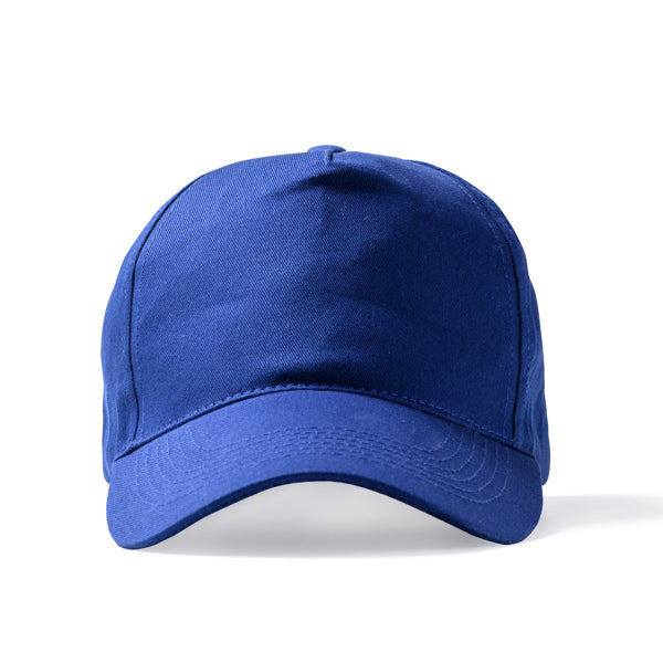 Stamina Fides recycled cotton cap in royal blue, ready for logo printing