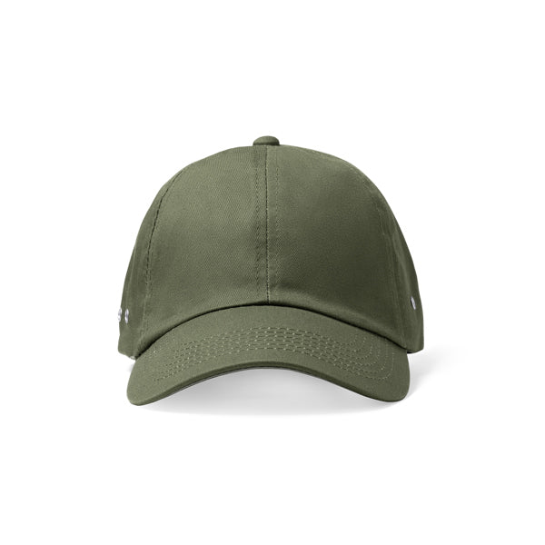Stamina Terra cotton cap in army green, ready for logo printing