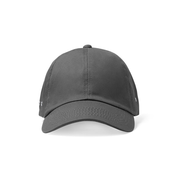 Stamina Terra cotton cap in dark lead, ready for logo printing