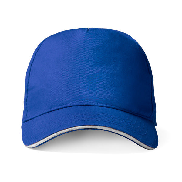 Stamina Eris cotton cap in royal blue, ready for logo printing
