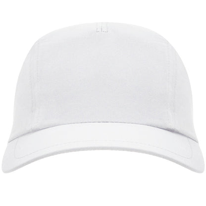 Stamina Mercury polyester / elastane cap in white, ready for logo printing