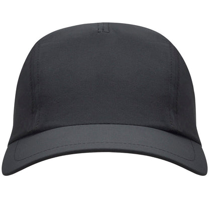 Stamina Mercury polyester / elastane cap in black, ready for logo printing