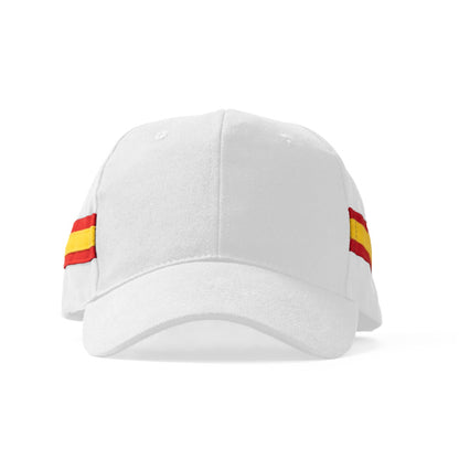 Stamina Iberis combed cotton cap in white, ready for logo printing