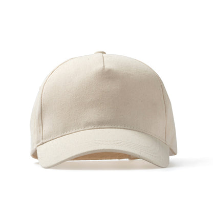 Stamina Tarvos organic cotton cap in beige, ready for logo printing