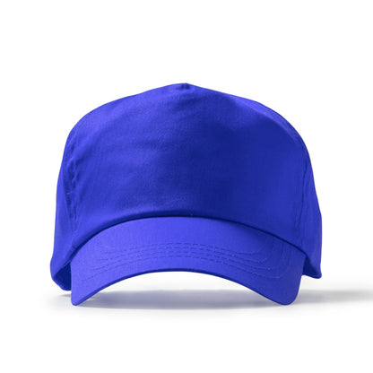 Stamina Freya cotton cap in royal blue, ready for logo printing