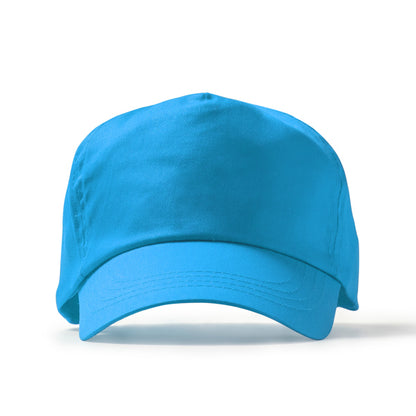 Stamina Freya cotton cap in light royal, ready for logo printing