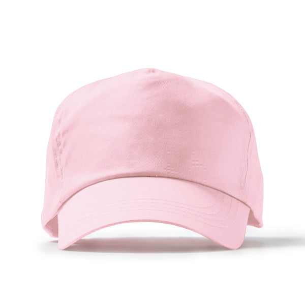 Stamina Freya cotton cap in light pink, ready for logo printing
