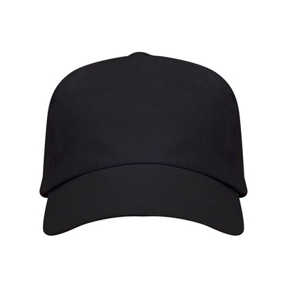 Stamina Uranus cotton cap in black, ready for logo printing
