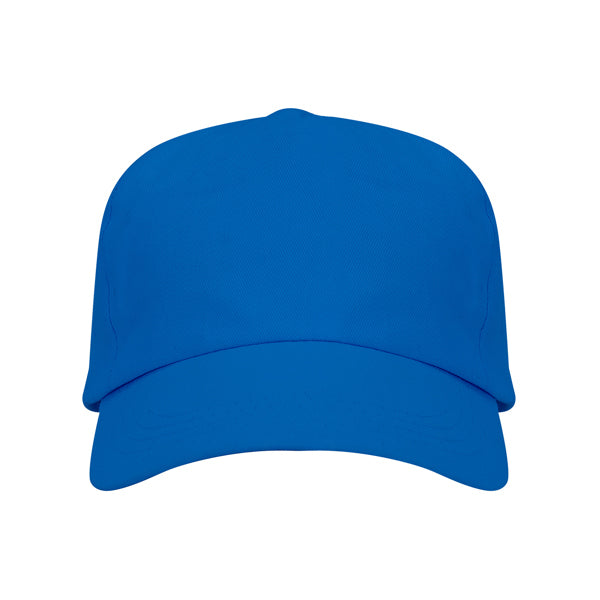 Stamina Uranus cotton cap in royal blue, ready for logo printing
