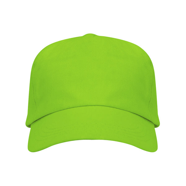 Stamina Uranus cotton cap in oasis green, ready for logo printing