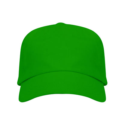 Stamina Uranus cotton cap in fern green, ready for logo printing
