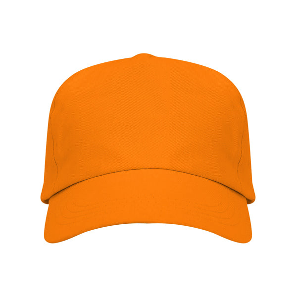 Stamina Uranus cotton cap in orange, ready for logo printing