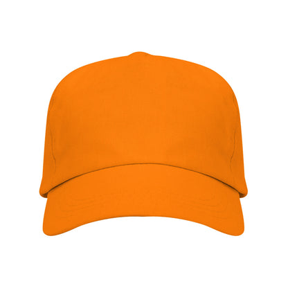 Stamina Uranus cotton cap in orange, ready for logo printing