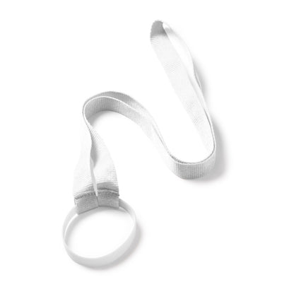 Stamina Aldaz cup lanyard holder in white, ready for logo printing