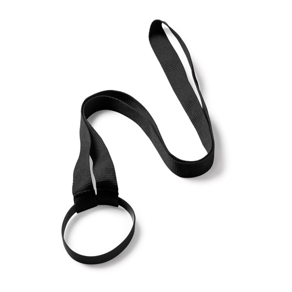 Stamina Aldaz cup lanyard holder in black, ready for logo printing