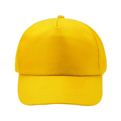 Stamina Calisto made from recycled pet cap in yellow, ready for logo printing