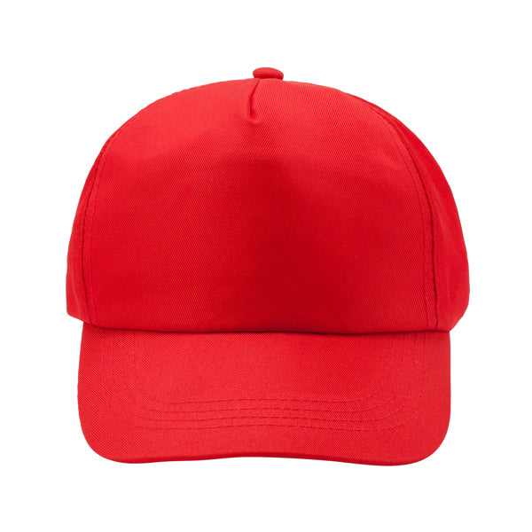 Stamina Calisto made from recycled pet cap in red, ready for logo printing