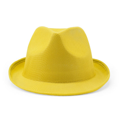 Stamina Dusk polyester cap in yellow, ready for logo printing