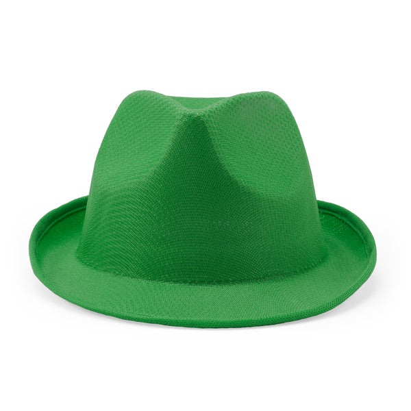 Stamina Dusk polyester cap in fern green, ready for logo printing
