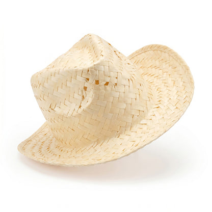 Stamina Halley natural straw cap, ready for logo printing