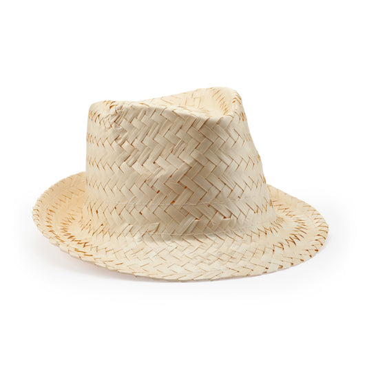 Stamina Galaxy natural straw cap in beige, ready for logo printing