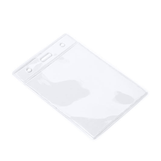 Stamina Tabor transparent PVC badge holder, ready for logo printing