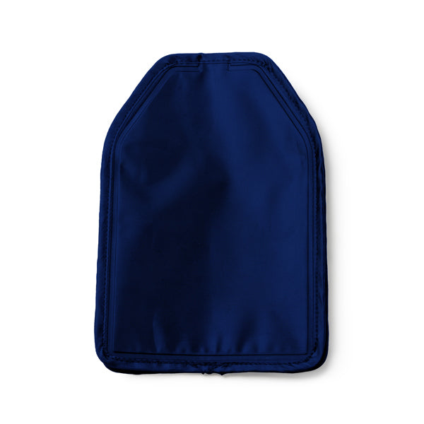 Stamina Frost polyester bottle cooler sleeve in navy blue, ready for logo printing