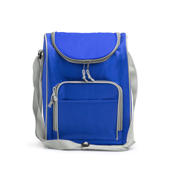 Stamina Bayona 600D polyester cooler bag in royal blue, ready for logo printing