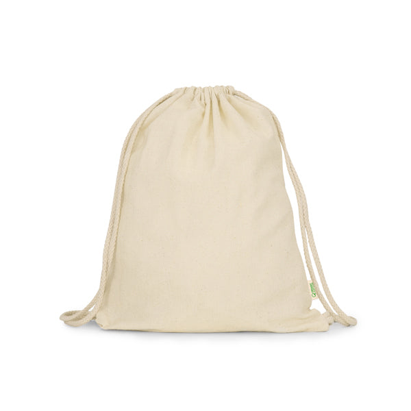 Stamina Muna organic cotton drawstring bag, ready for logo printing