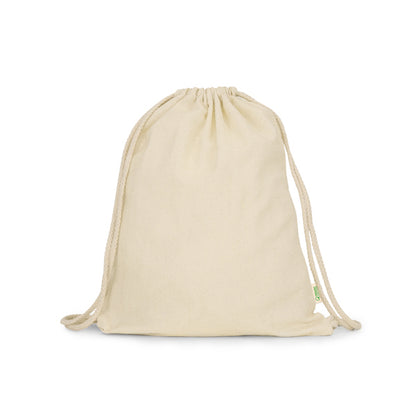 Stamina Muna organic cotton drawstring bag, ready for logo printing