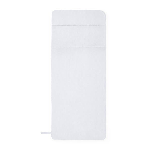 Stamina Orly polyester / polyamide towel in white, ready for logo printing