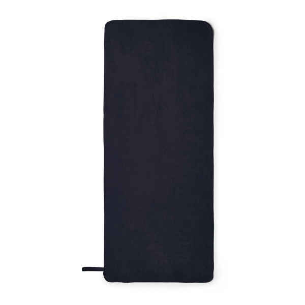 Stamina Orly polyester / polyamide towel in navy blue, ready for logo printing