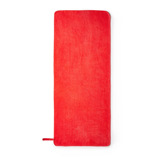Stamina Orly polyester / polyamide towel in red, ready for logo printing