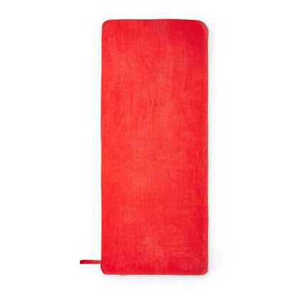 Stamina Orly polyester / polyamide towel in red, ready for logo printing