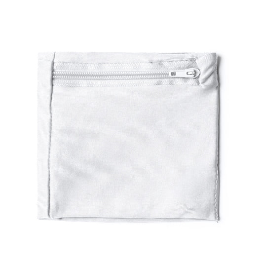 Stamina Speed microfibre wristband in white, ready for logo printing