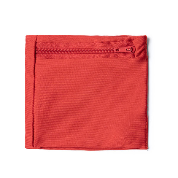 Stamina Speed microfibre wristband in red, ready for logo printing