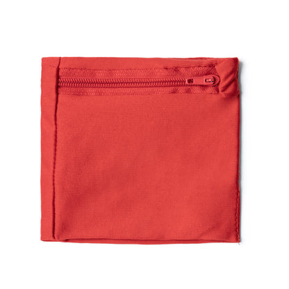 Stamina Speed microfibre wristband in red, ready for logo printing