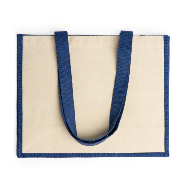 Stamina Nantes cotton tote bag in royal blue, ready for logo printing